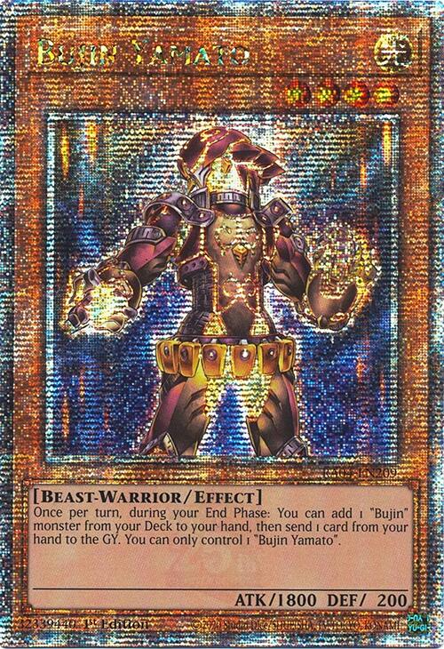 Bujin Yamato [RA04-EN209] Quarter Century Secret Rare | The CG Realm
