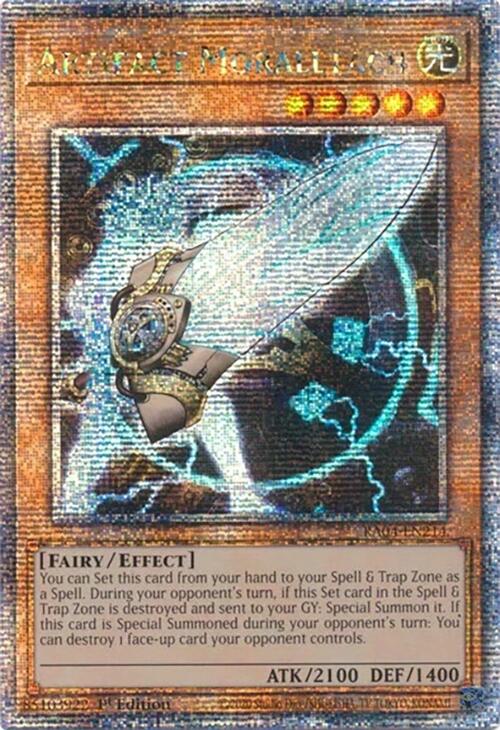 Artifact Moralltach [RA04-EN214] Quarter Century Secret Rare | The CG Realm