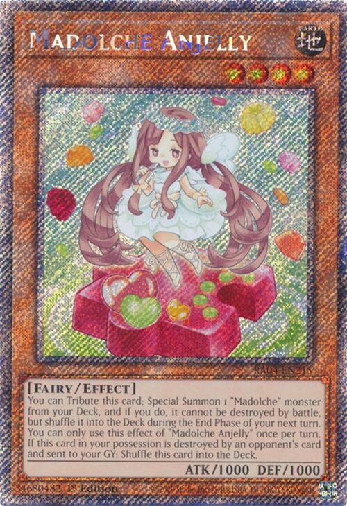Madolche Anjelly [RA04-EN215] Platinum Secret Rare | The CG Realm
