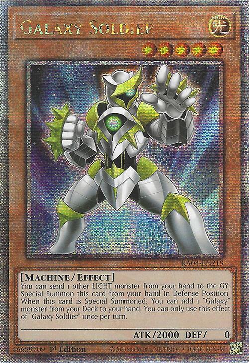 Galaxy Soldier [RA04-EN219] Quarter Century Secret Rare | The CG Realm