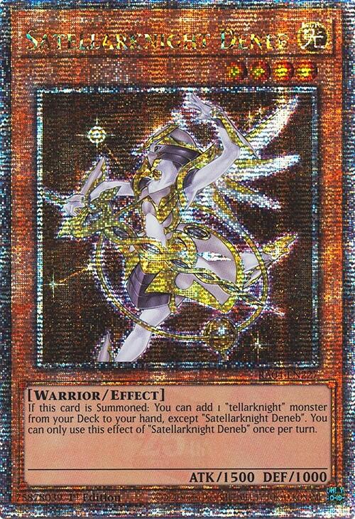 Satellarknight Deneb [RA04-EN227] Quarter Century Secret Rare | The CG Realm