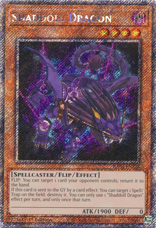 Shaddoll Dragon [RA04-EN228] Platinum Secret Rare | The CG Realm