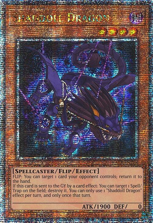 Shaddoll Dragon [RA04-EN228] Quarter Century Secret Rare | The CG Realm