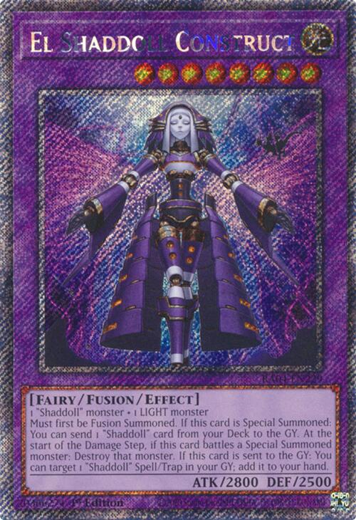 El Shaddoll Construct [RA04-EN229] Platinum Secret Rare | The CG Realm
