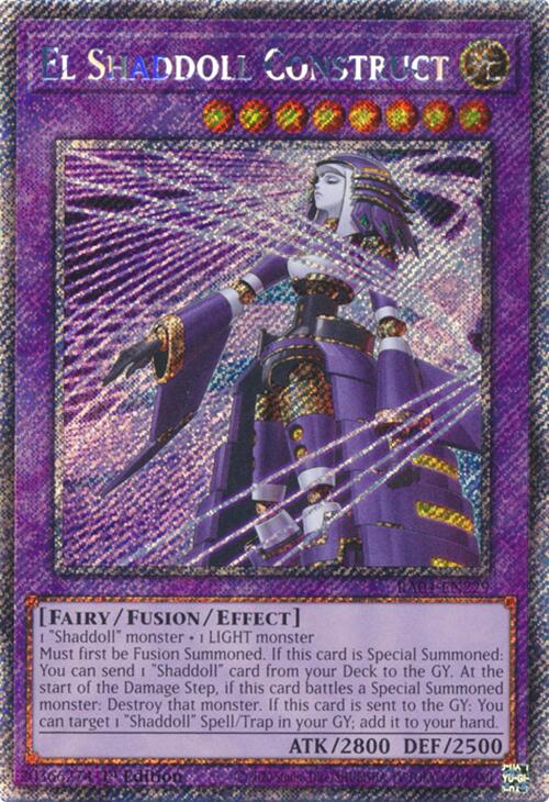 El Shaddoll Construct (Alternate Art) [RA04-EN229] Platinum Secret Rare | The CG Realm