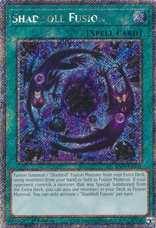 Shaddoll Fusion [RA04-EN231] Platinum Secret Rare | The CG Realm