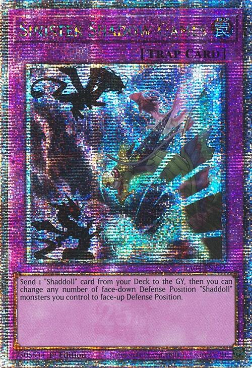 Sinister Shadow Games [RA04-EN232] Quarter Century Secret Rare | The CG Realm