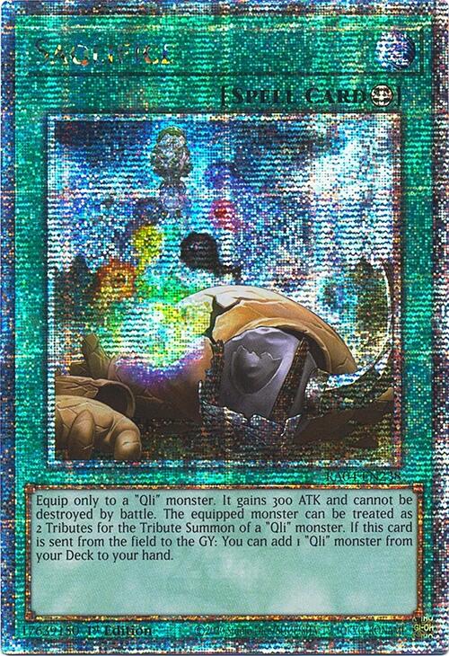 Saqlifice [RA04-EN238] Quarter Century Secret Rare | The CG Realm