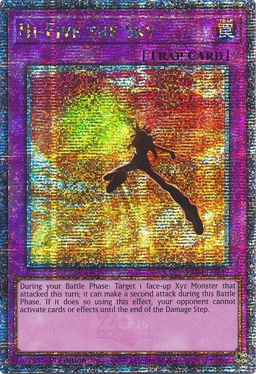 Hi-Five the Sky [RA04-EN239] Quarter Century Secret Rare | The CG Realm