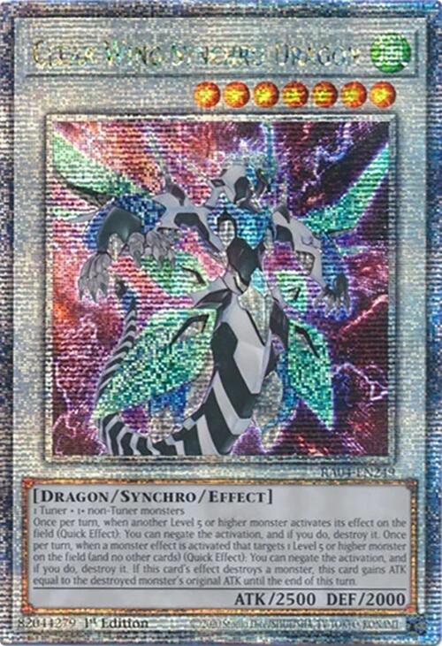 Clear Wing Synchro Dragon [RA04-EN249] Quarter Century Secret Rare | The CG Realm