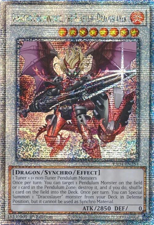 Ignister Prominence, the Blasting Dracoslayer [RA04-EN253] Quarter Century Secret Rare | The CG Realm