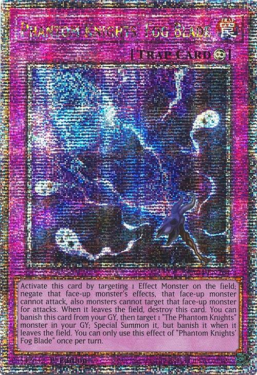 Phantom Knights' Fog Blade [RA04-EN264] Quarter Century Secret Rare | The CG Realm