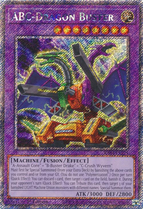 ABC-Dragon Buster [RA04-EN271] Platinum Secret Rare | The CG Realm