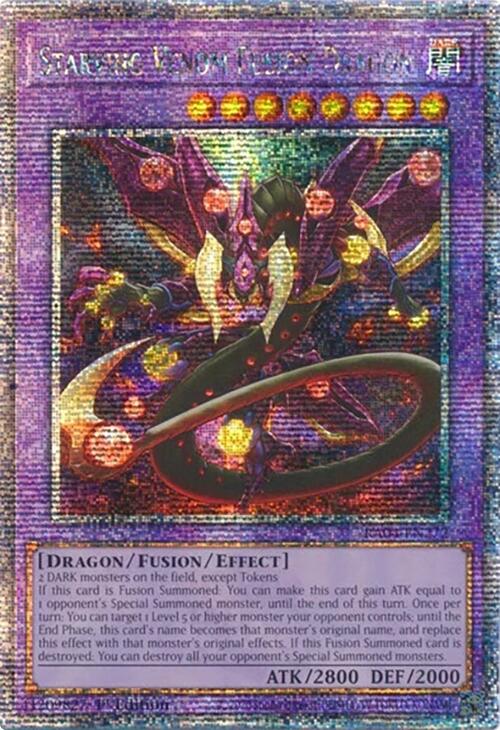 Starving Venom Fusion Dragon [RA04-EN272] Quarter Century Secret Rare | The CG Realm