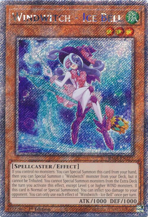 Windwitch - Ice Bell [RA04-EN273] Platinum Secret Rare | The CG Realm