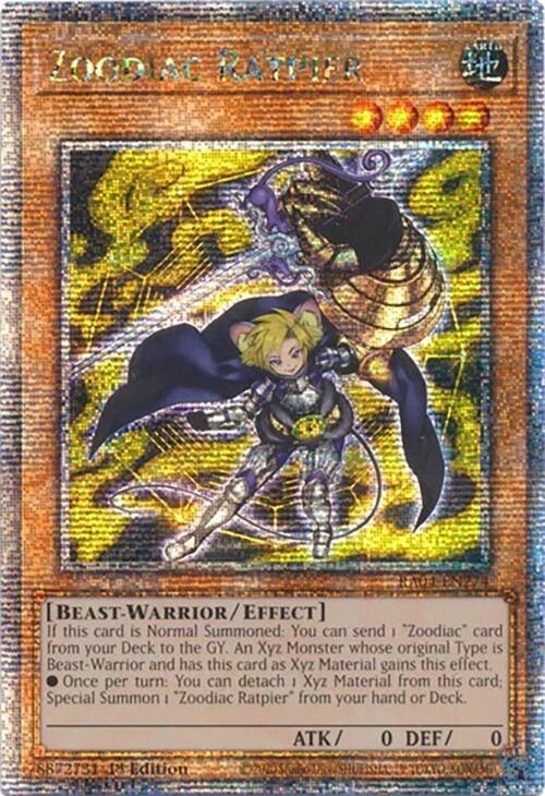 Zoodiac Ratpier [RA04-EN274] Quarter Century Secret Rare | The CG Realm