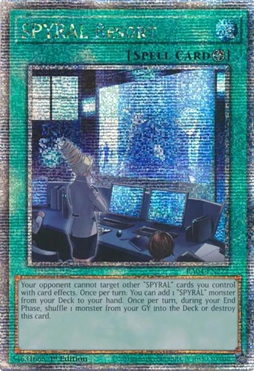 SPYRAL Resort [RA04-EN277] Quarter Century Secret Rare | The CG Realm