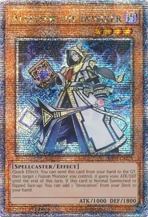 Aleister the Invoker [RA04-EN278] Quarter Century Secret Rare | The CG Realm