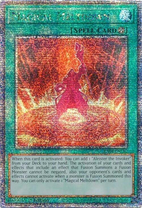 Magical Meltdown [RA04-EN280] Quarter Century Secret Rare | The CG Realm