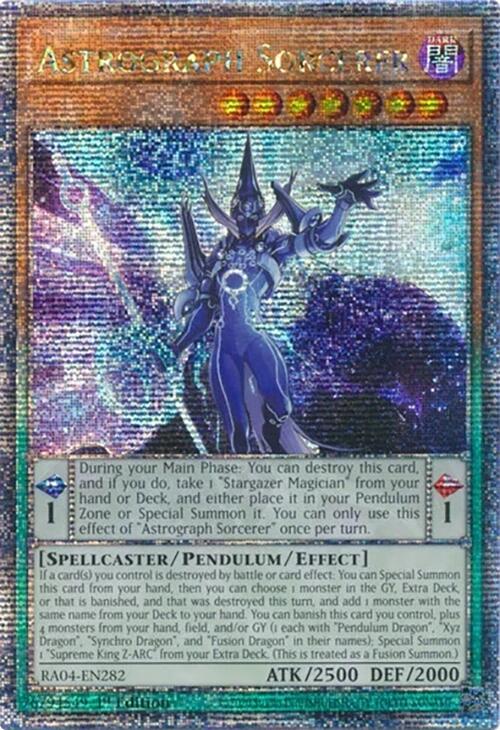 Astrograph Sorcerer [RA04-EN282] Quarter Century Secret Rare | The CG Realm