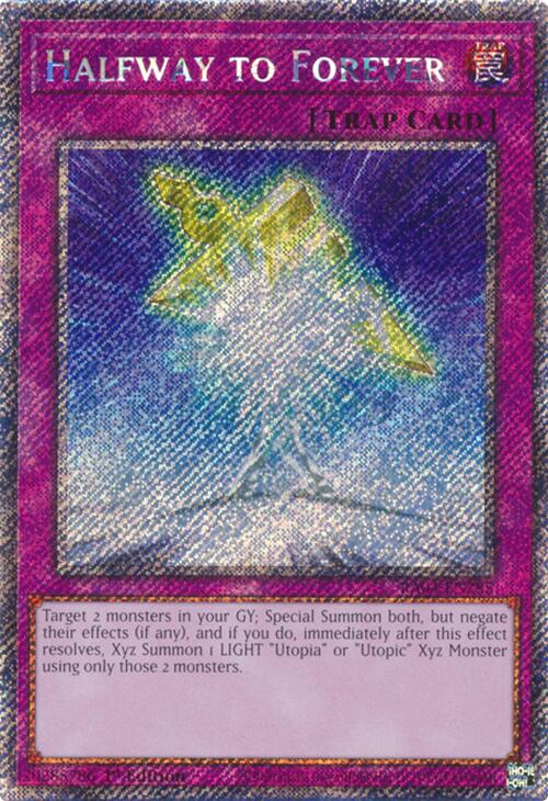 Halfway to Forever [RA04-EN285] Platinum Secret Rare | The CG Realm