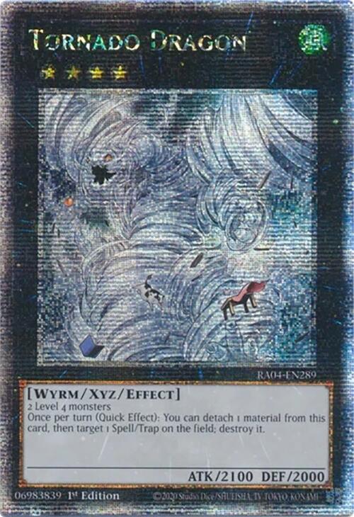 Tornado Dragon [RA04-EN289] Quarter Century Secret Rare | The CG Realm