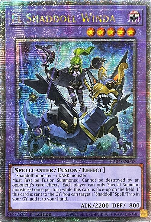 El Shaddoll Winda [RA04-EN052] Quarter Century Secret Rare | The CG Realm