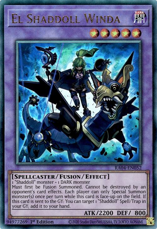 El Shaddoll Winda [RA04-EN052] Prismatic Ultimate Rare | The CG Realm