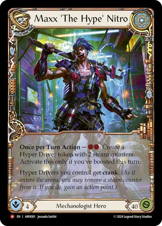 Maxx 'The Hype' Nitro [AMX001] (Armory Deck: Maxx Nitro) | The CG Realm
