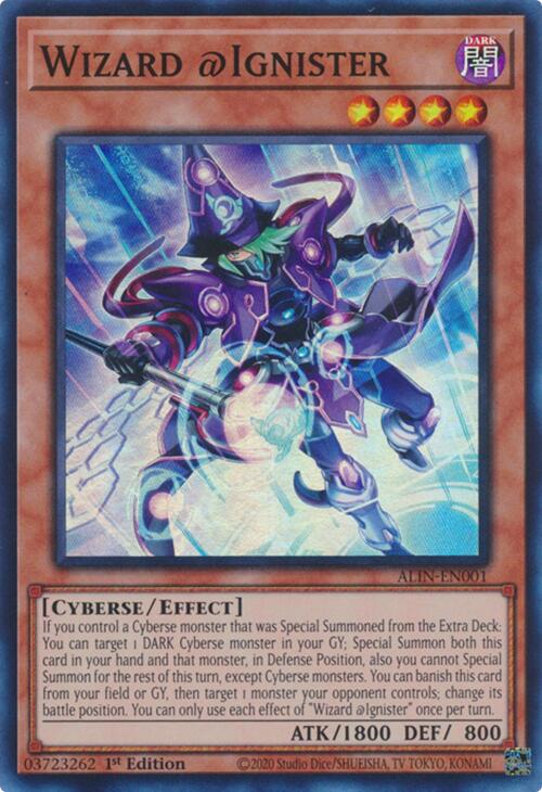 Wizard @Ignister [ALIN-EN001] Super Rare | The CG Realm