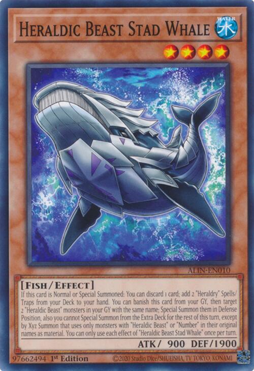 Heraldic Beast Stad Whale [ALIN-EN010] Common | The CG Realm
