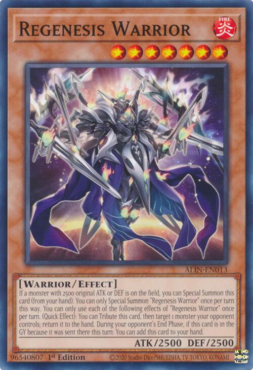 Regenesis Warrior [ALIN-EN013] Common | The CG Realm