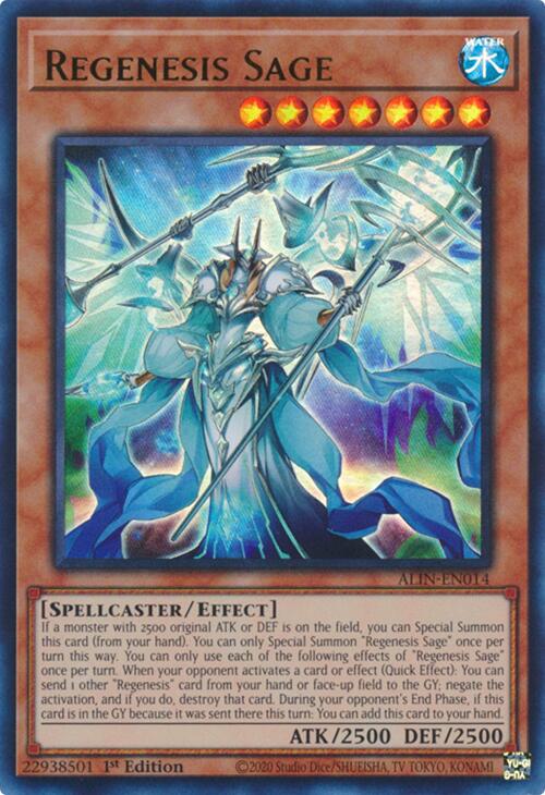 Regenesis Sage [ALIN-EN014] Ultra Rare | The CG Realm