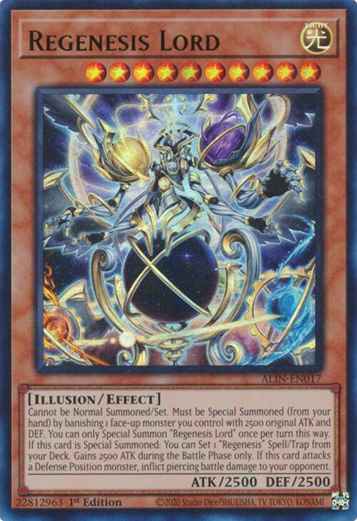 Regenesis Lord [ALIN-EN017] Ultra Rare | The CG Realm