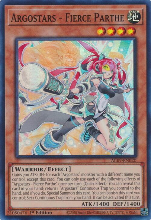 Argostars - Fierce Parthe [ALIN-EN020] Super Rare | The CG Realm