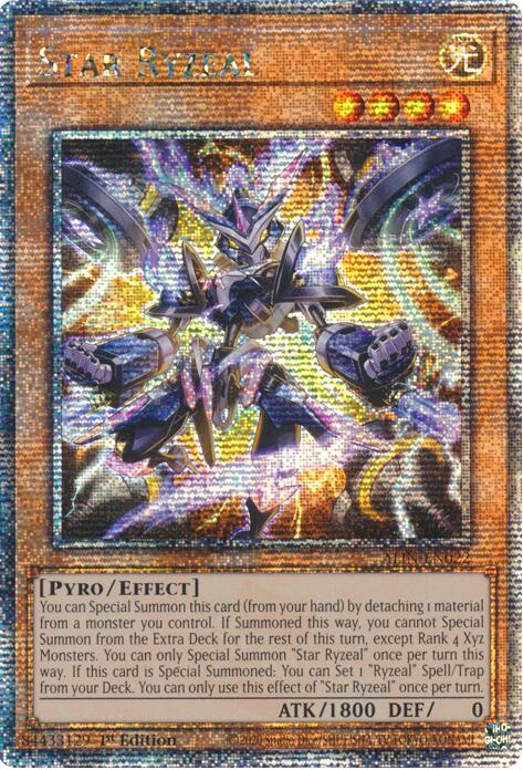 Star Ryzeal [ALIN-EN022] Quarter Century Secret Rare | The CG Realm