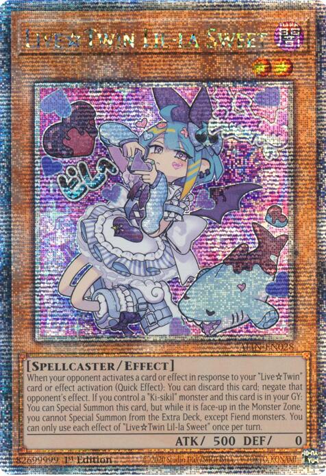 Live Twin Lil-la Sweet [ALIN-EN028] Quarter Century Secret Rare | The CG Realm