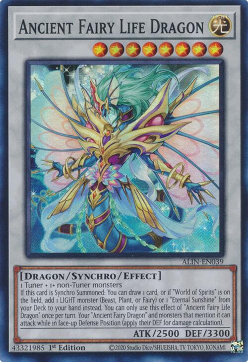 Ancient Fairy Life Dragon [ALIN-EN039] Super Rare | The CG Realm
