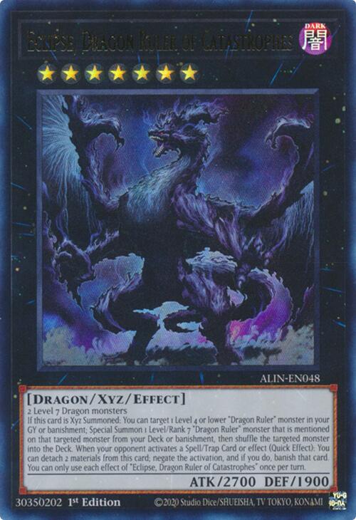 Eclipse, Dragon Ruler of Catastrophes [ALIN-EN048] Ultra Rare | The CG Realm