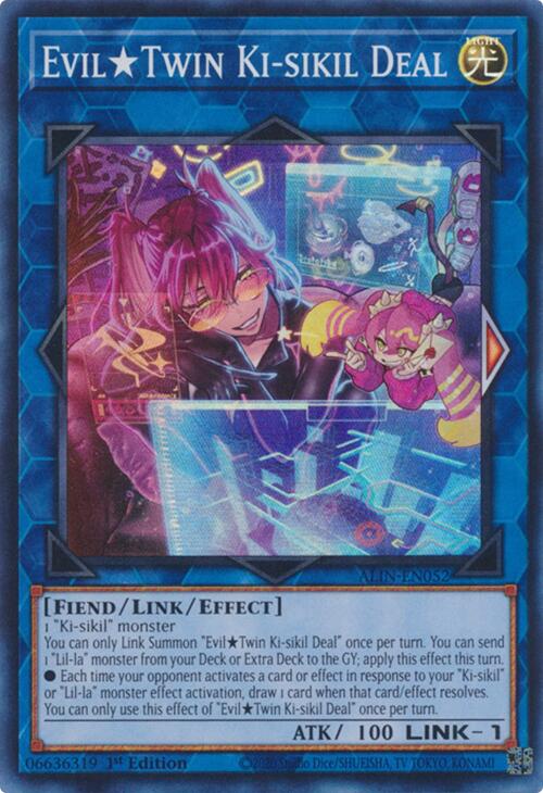 Evil Twin Ki-sikil Deal [ALIN-EN052] Super Rare | The CG Realm