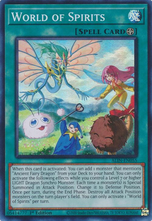 World of Spirits [ALIN-EN055] Super Rare | The CG Realm