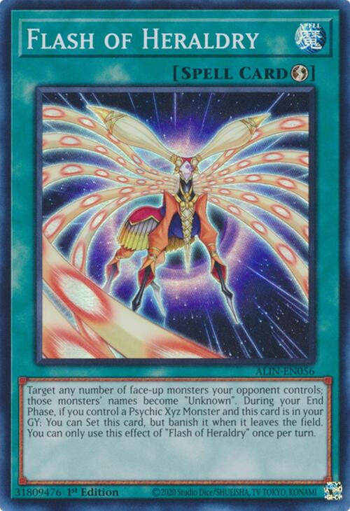 Flash of Heraldry [ALIN-EN056] Super Rare | The CG Realm