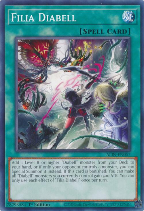 Filia Diabell [ALIN-EN057] Common | The CG Realm