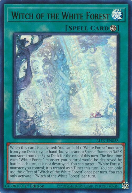 Witch of the White Forest [ALIN-EN058] Ultra Rare | The CG Realm