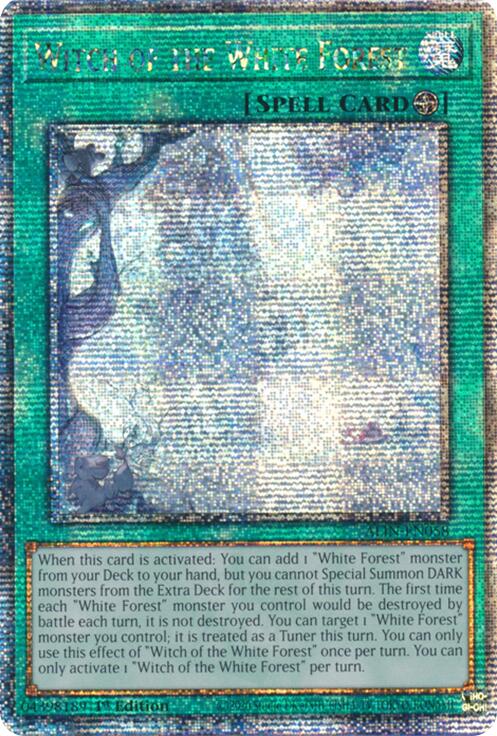 Witch of the White Forest [ALIN-EN058] Quarter Century Secret Rare | The CG Realm