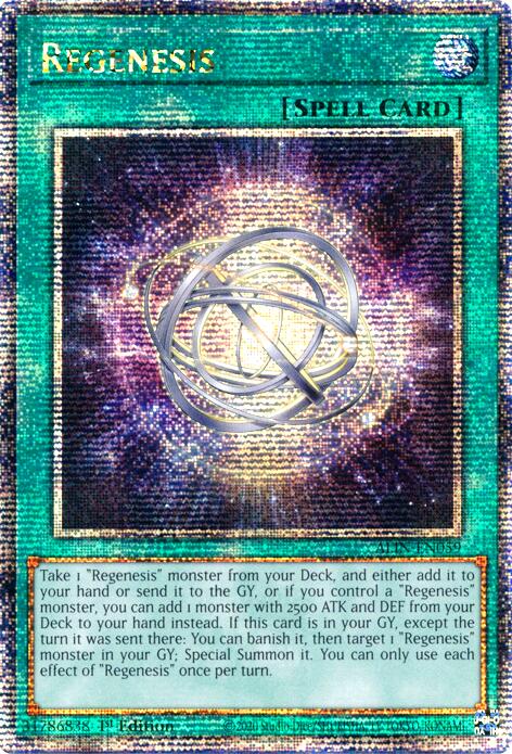 Regenesis [ALIN-EN059] Quarter Century Secret Rare | The CG Realm