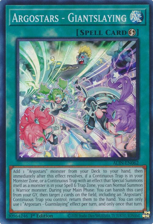Argostars - Giantslaying [ALIN-EN062] Super Rare | The CG Realm