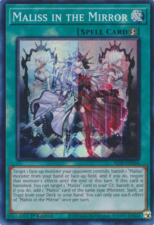 Maliss in the Mirror [ALIN-EN064] Super Rare | The CG Realm