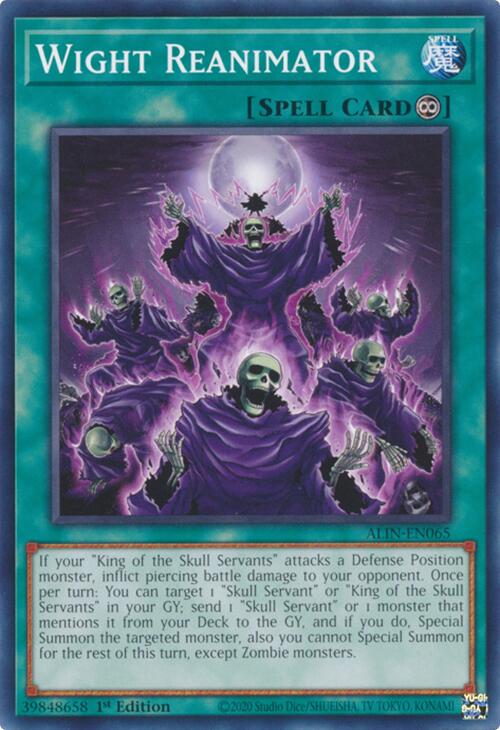 Wight Reanimator [ALIN-EN065] Common | The CG Realm