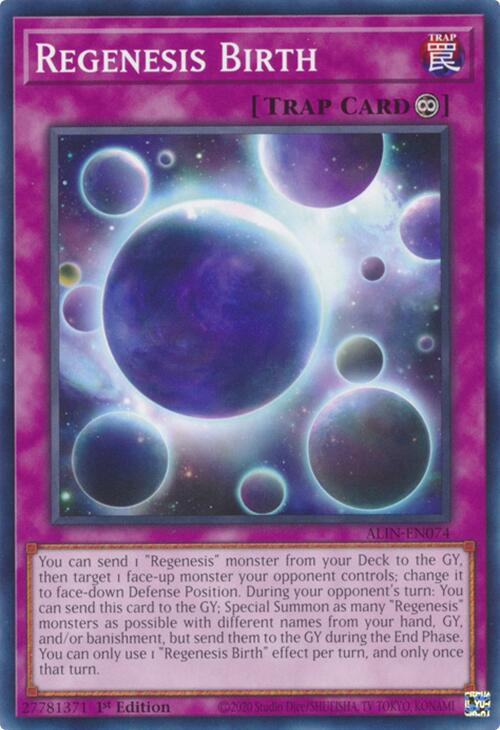 Regenesis Birth [ALIN-EN074] Common | The CG Realm